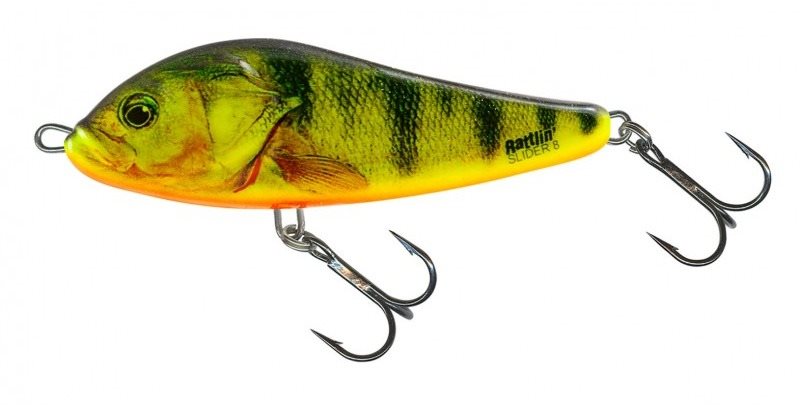 Salmo Rattlin´ Slider Floating 8 cm Supernatural Hot Perch