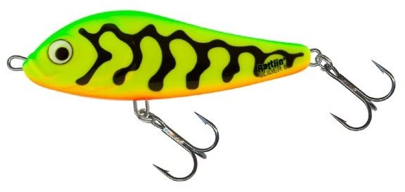 Salmo Rattlin´ Slider Floating 8 cm Green Tiger