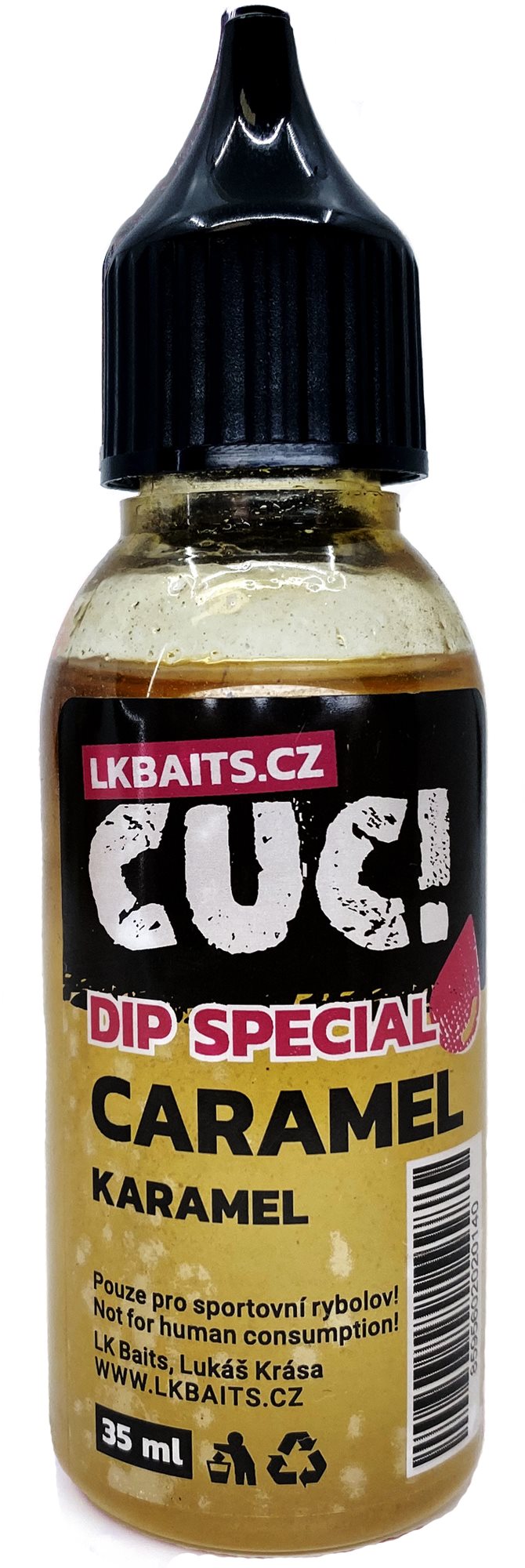 LK Baits CUC! Dip Špeciál Karamel 35 ml