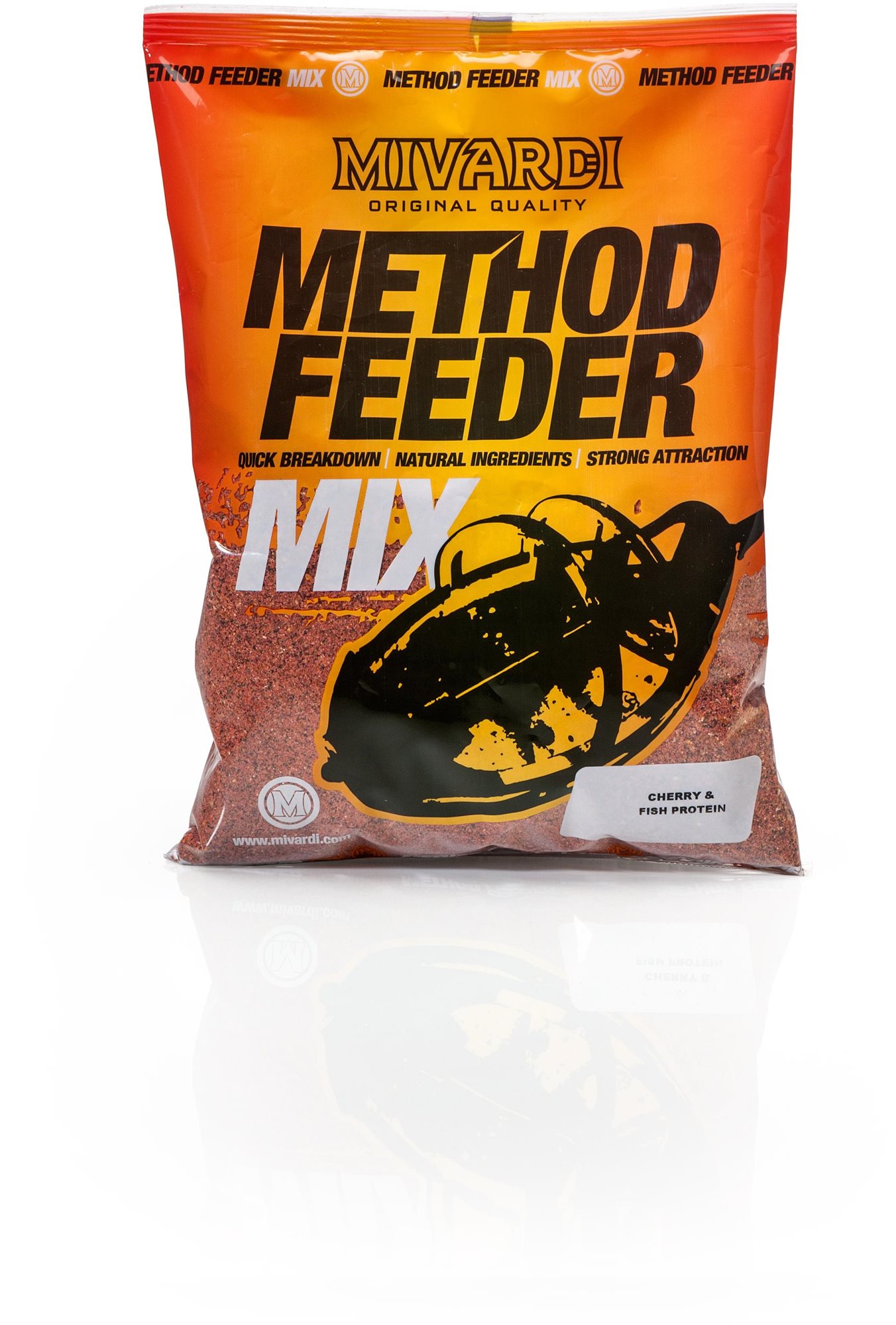 Mivardi Method feeder mix Cherry & fish protein 1 kg