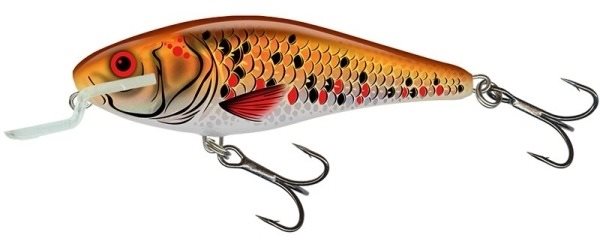 Salmo Executor Shallow Runner 7 cm 8 g Holographic Golden Back