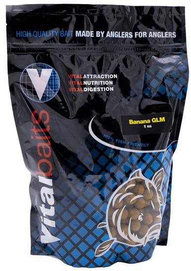 Vitalbaits Boilie Banana GLM 14 mm 1 kg