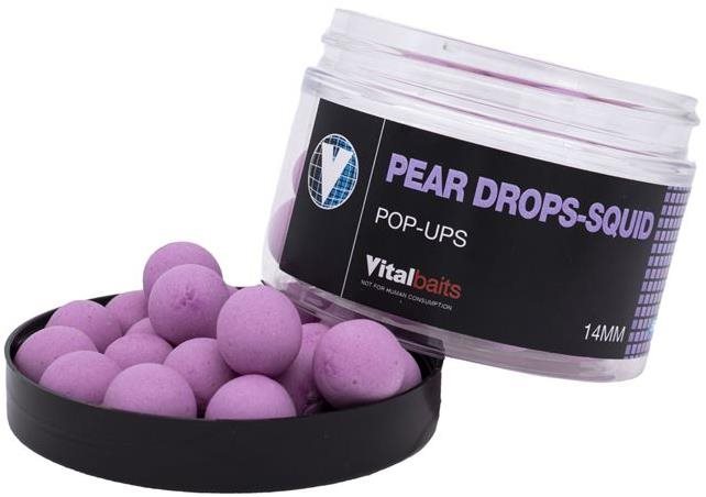 Vitalbaits Pop-Up Pear Drops-Squid 18 mm 50 g