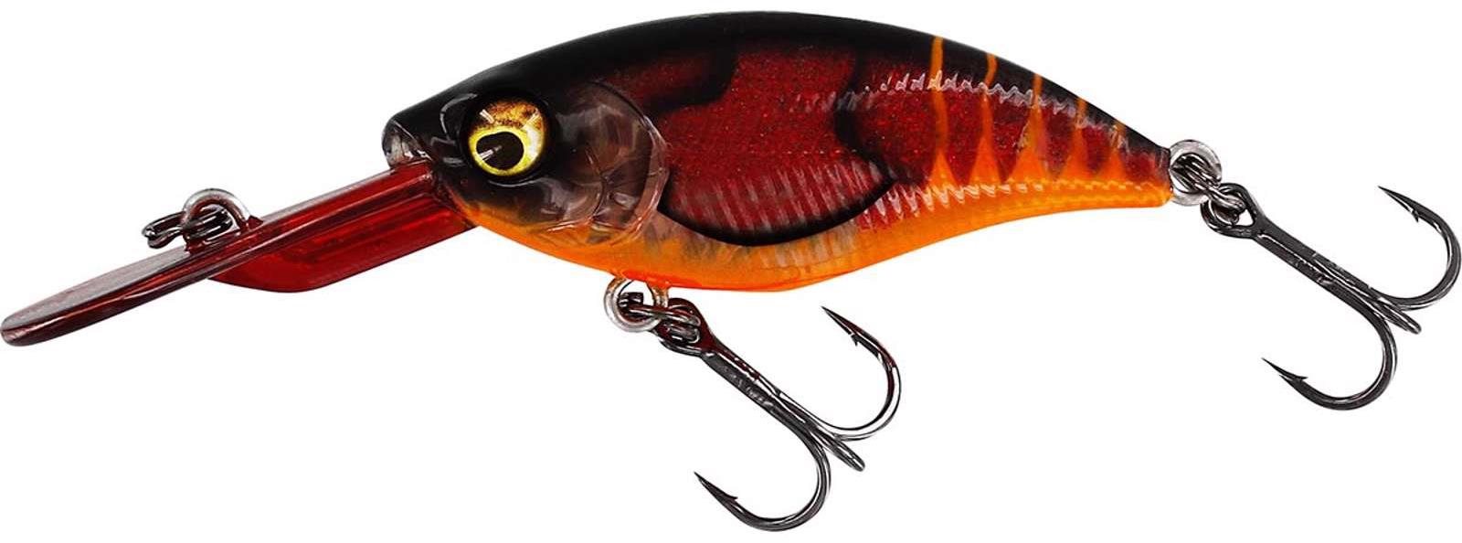 Westin BuzzBite Crankbait, 6 cm, 10 g, Suspending, 3D Fire Craw
