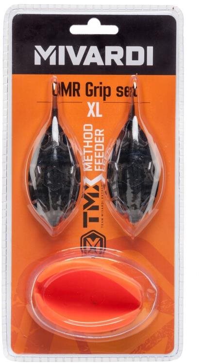 Mivardi sada krmítek Method Feeder set QMR Grip XL (50 g + 60 g + mould)
