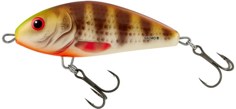 Salmo Fatso Sinking 8 cm, Spotted Brown Perch