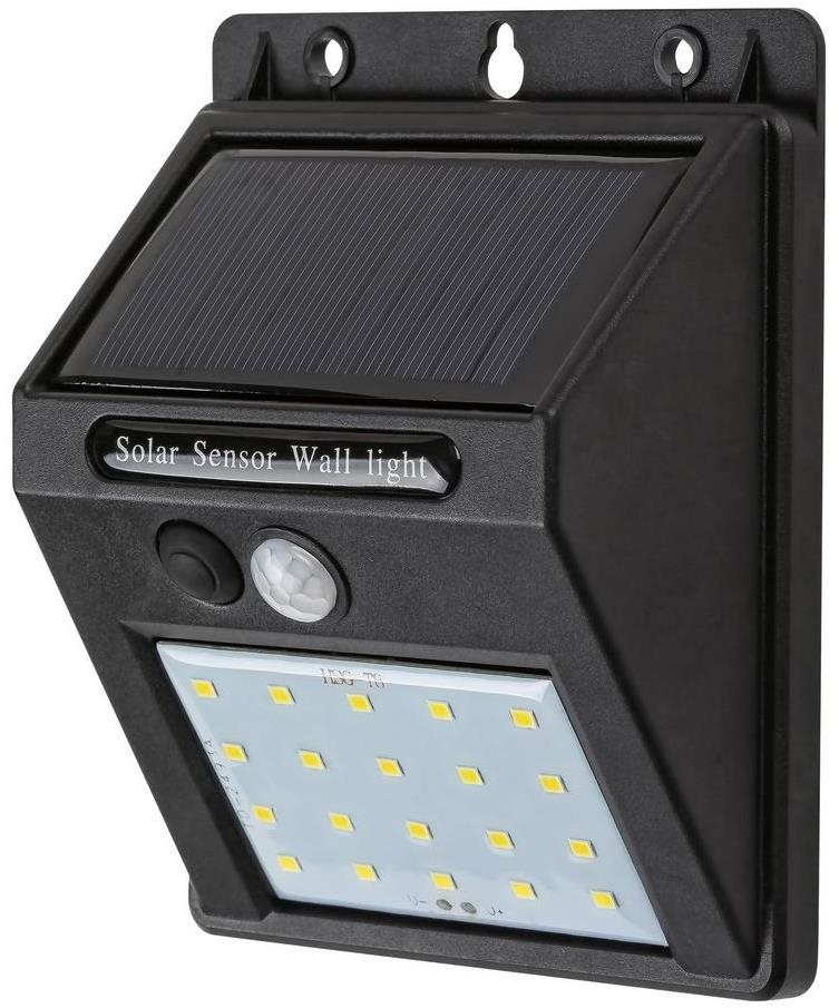 Rabalux – LED Solárne nástenné svietidlo so senzorom IP44