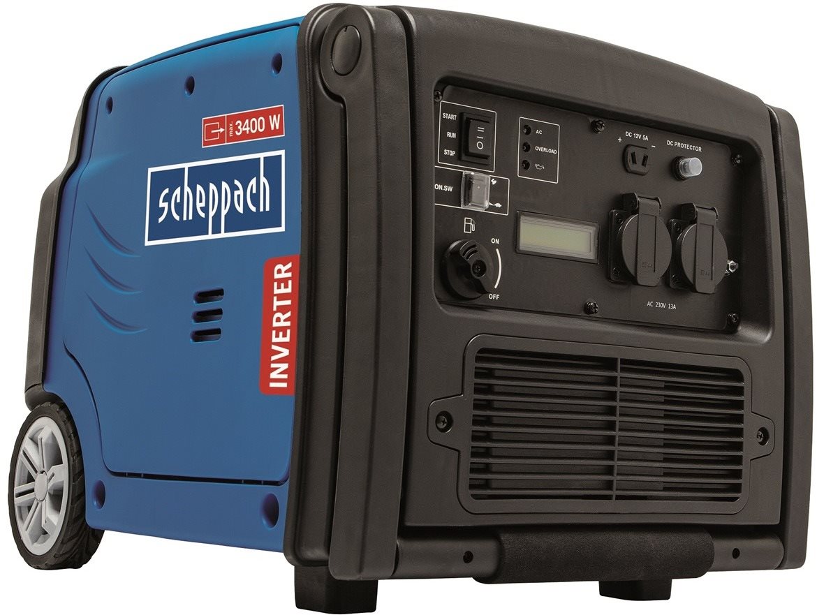 Scheppach SG 3400i Invertorová elektrocentrála 3 400 W s diaľkovým ovládaním