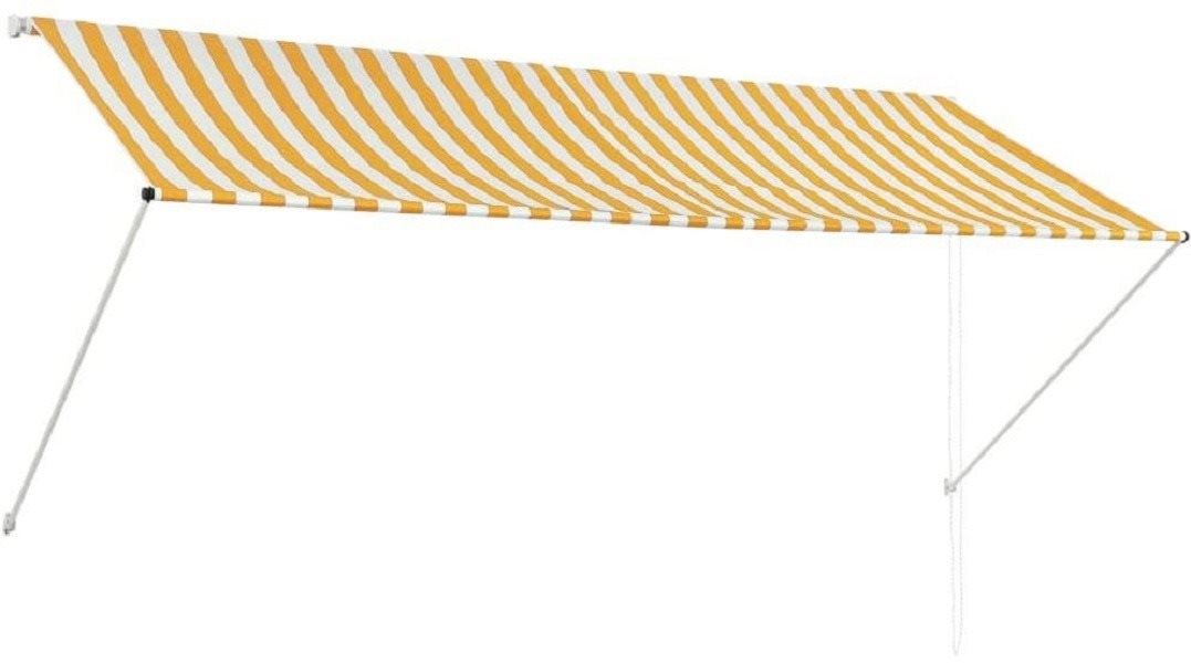 SHUMEE Markíza, žlto-biela 300 × 150 cm