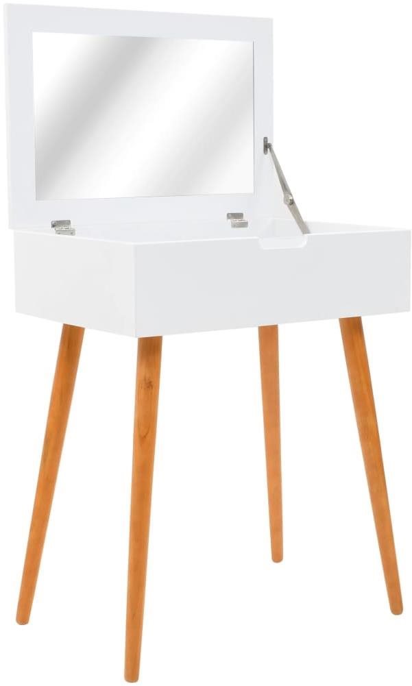 Toaletný stolík so zrkadlom MDF 60 × 40 × 75 cm
