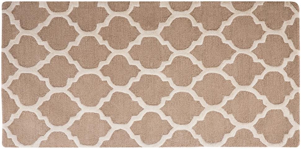 Béžový vlnený koberec 80 × 150 cm ERBAA, 57767