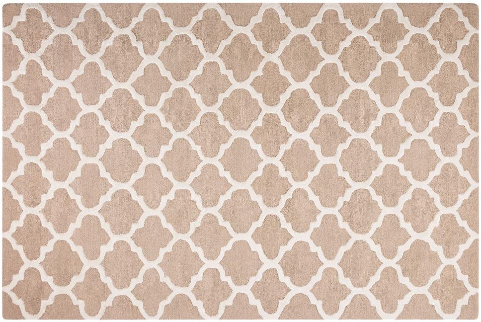 Béžový vlnený koberec 160 × 230 cm ERBAA, 57769