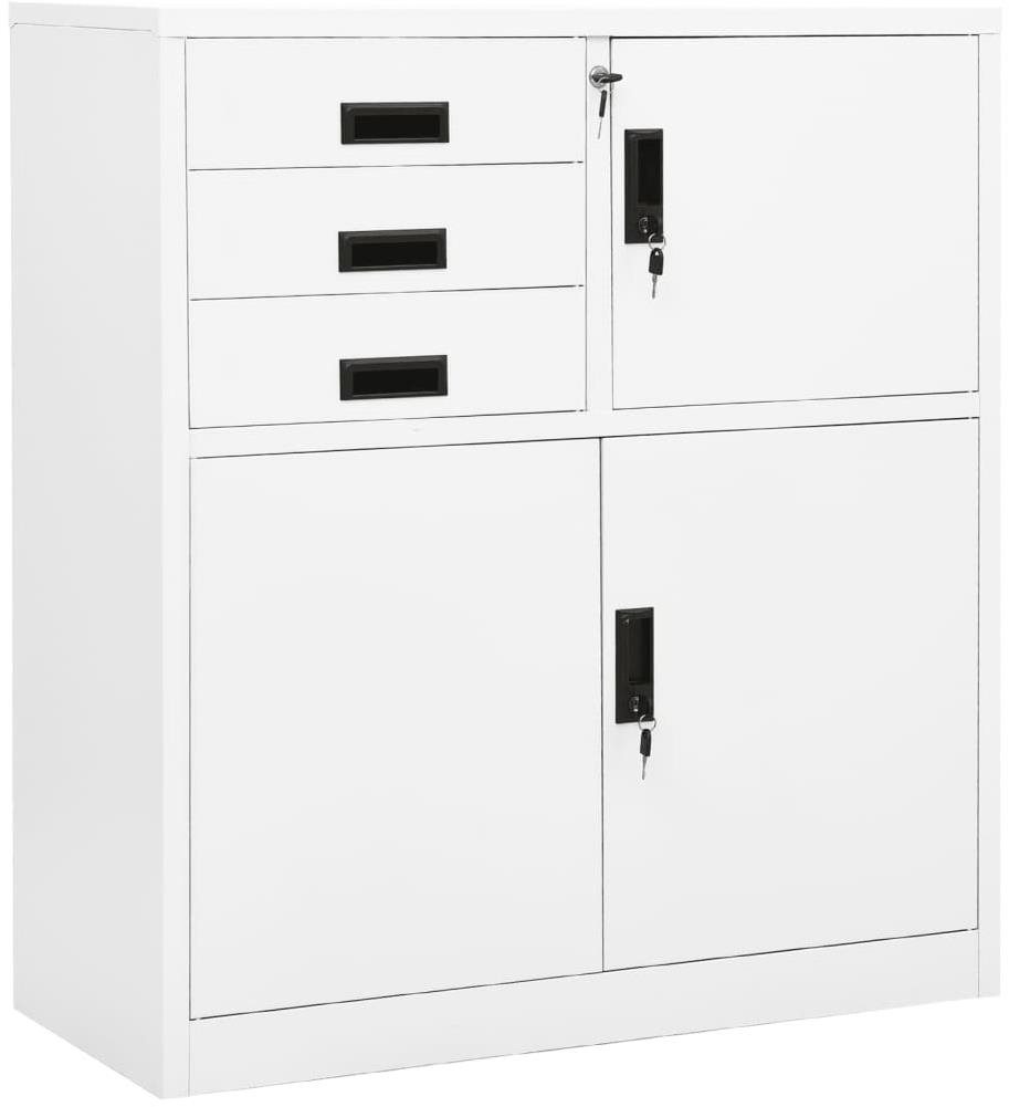 SHUMEE biela 90 × 40 × 102 cm