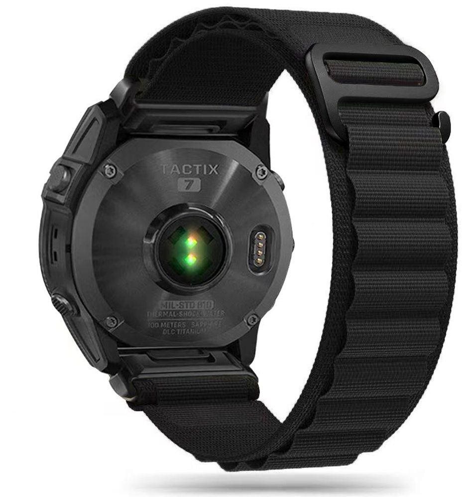 Tech-Protect Nylon na Garmin Fenix 3/5x/6x/6x Pro/7x, black