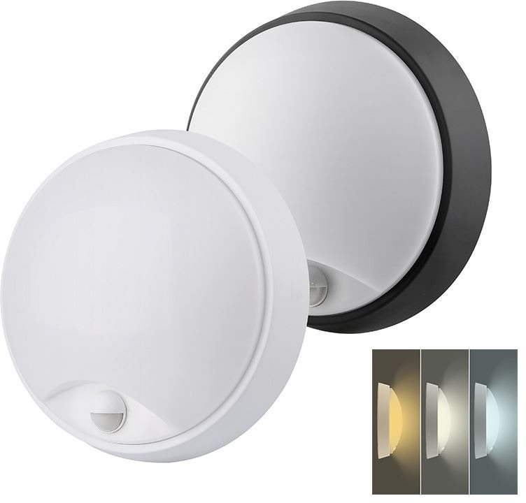 Solight LED vonkajšie osvetlenie so senzorom a nastaviteľnou CCT