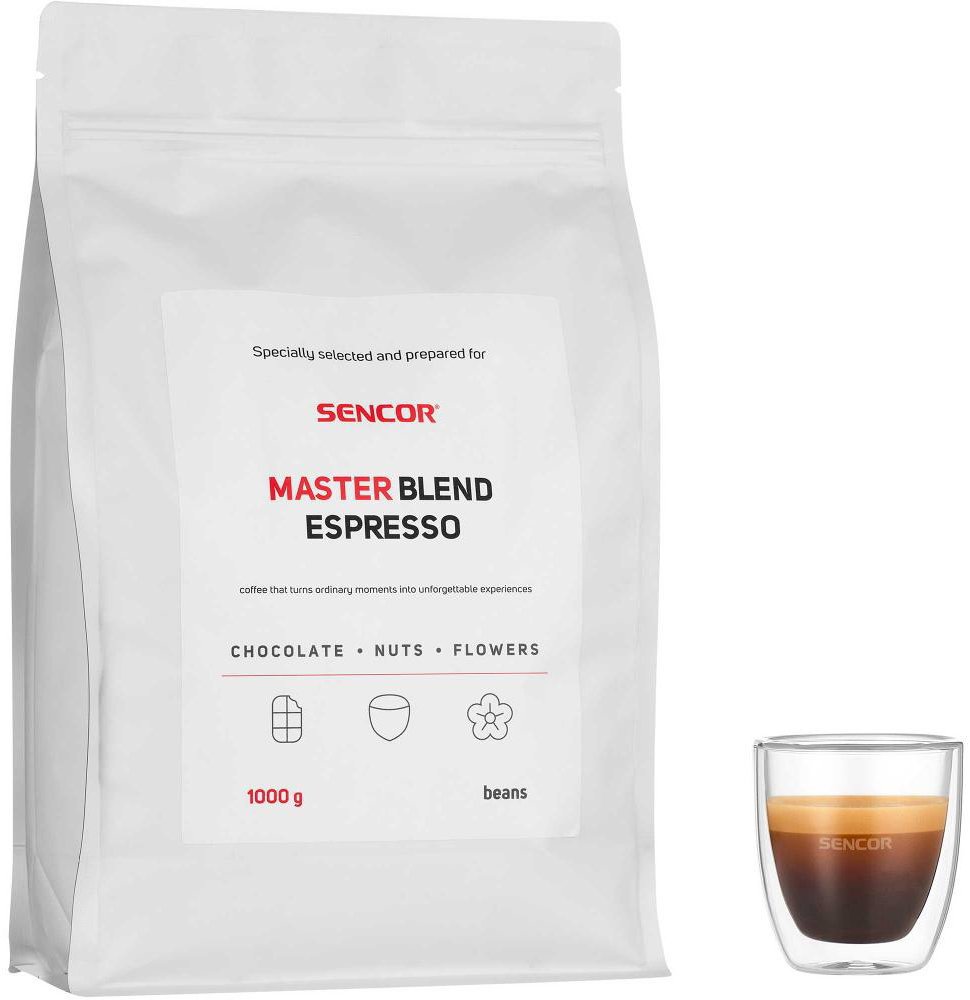 SENCOR Master Blend Espresso, zrnková, 1000g