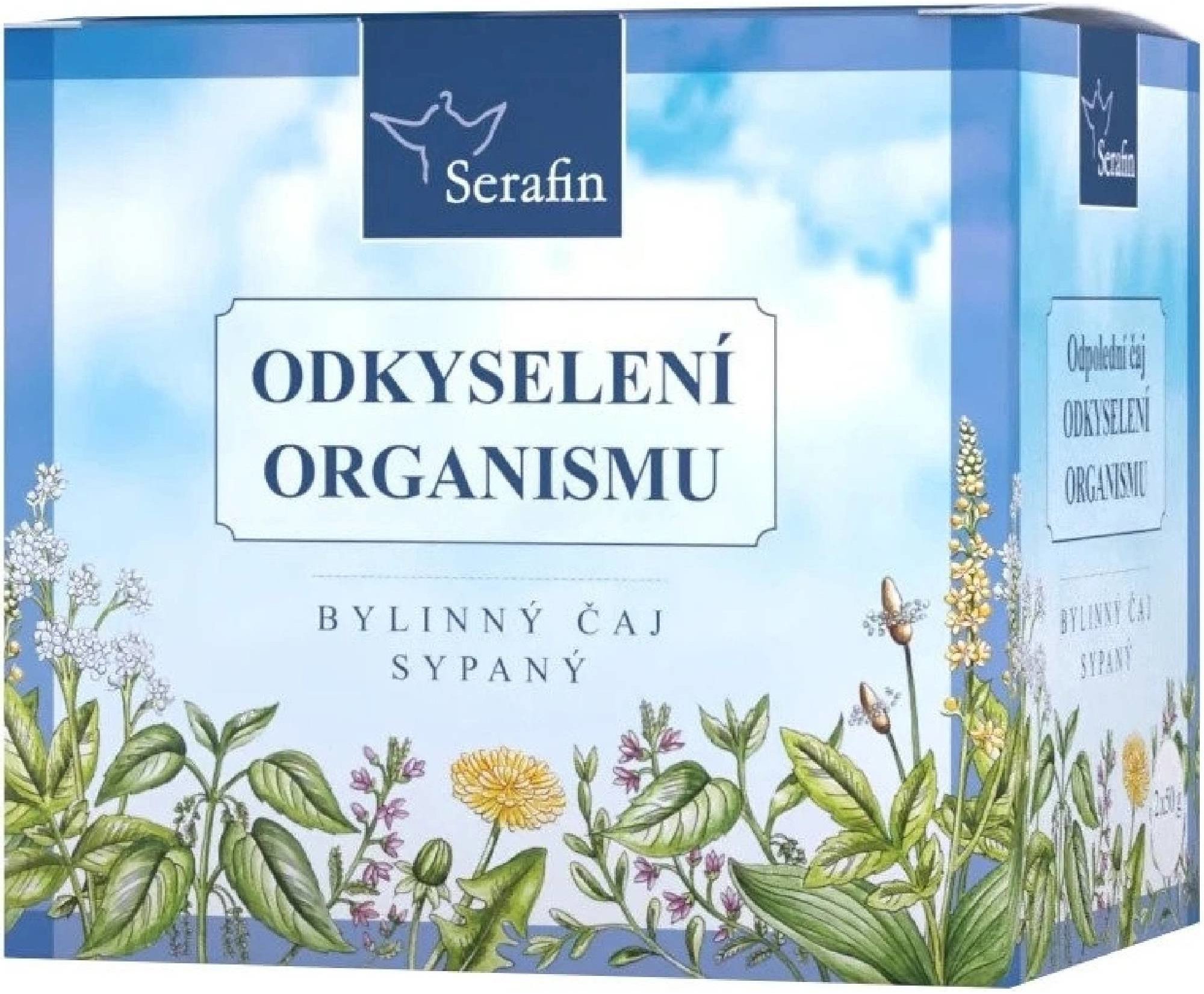 Serafin Odkyslenie organizmu bylinný čaj sypaný 2× 50 g