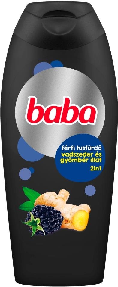 BABA Ostružina a zázvor 2 v 1 pre mužov 400 ml
