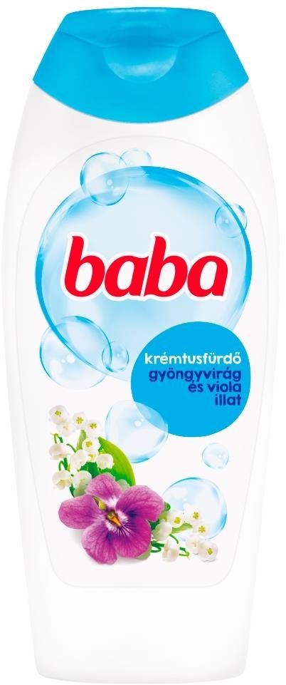 BABA Konvalinka a fialka 400 ml