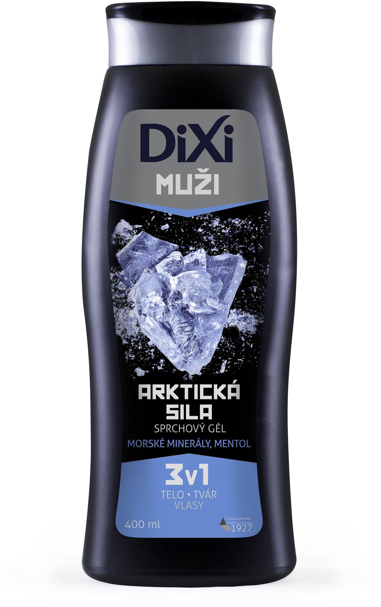 DIXI Muži sprchovací gél 3 v 1 Arktická sila 400 ml