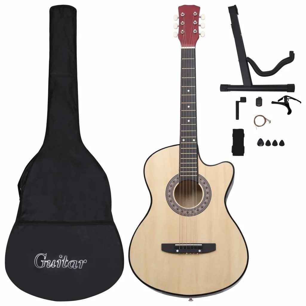 SHUMEE Folková akustická cutaway gitara