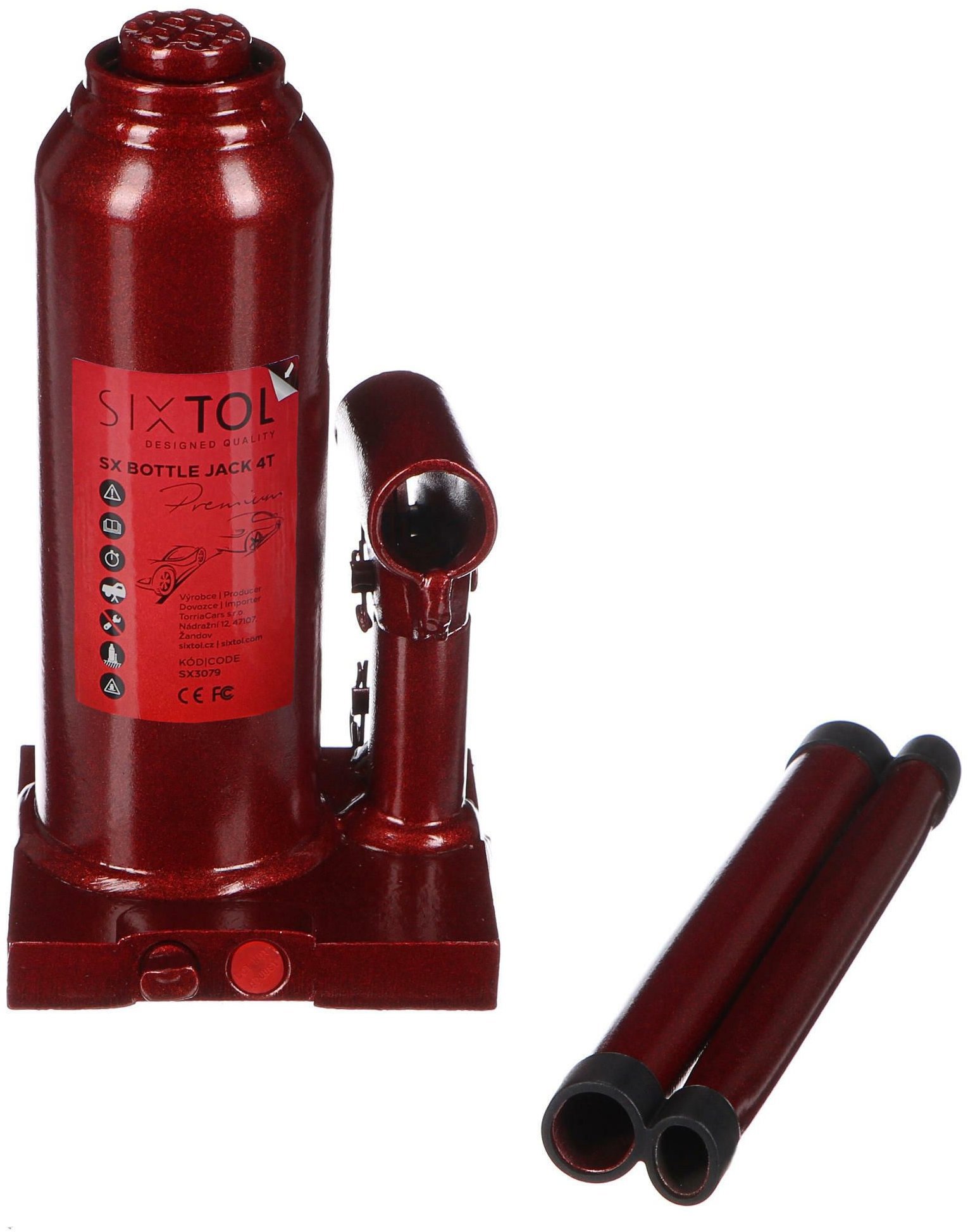SIXTOL SX BOTTLE JACK PREMIUM 4T