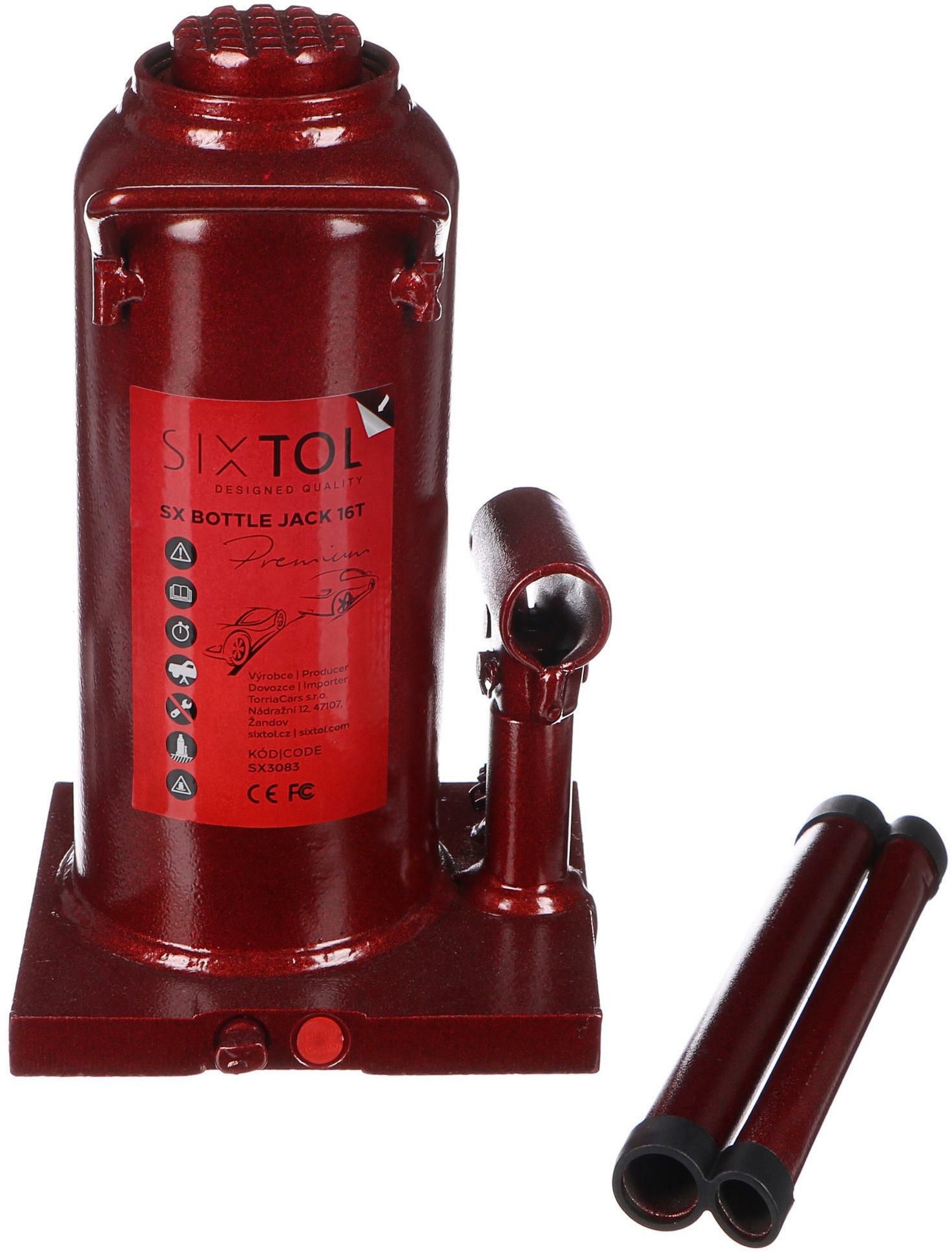 SIXTOL SX BOTTLE JACK PREMIUM 16T