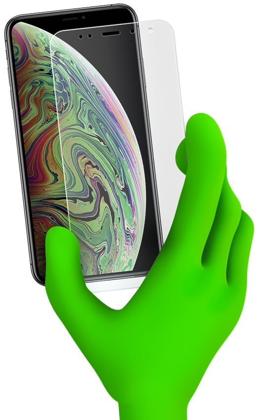 Inštalácia ochrannej fólie alebo skla (mobilný telefón)