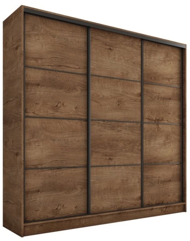 Nejlevnější nábytek Harazia 180 bez zrkadla – dub lefkas