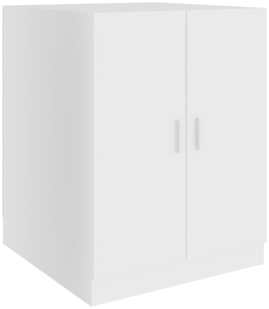 SHUMEE Skrinka nad práčku biela 71 × 71,5 × 91,5 cm