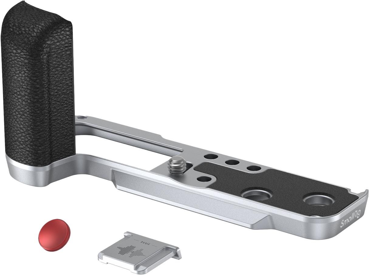 SmallRig 4555 L-Shape GRIP for FUJIFILM X100VI/X100V strieborný