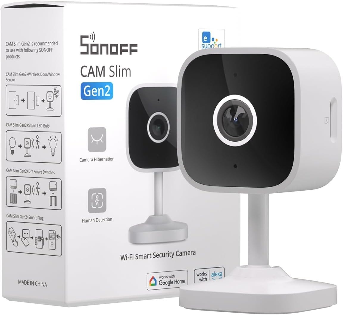 SONOFF CAM Slim Gen2 Smart Home Security Camera