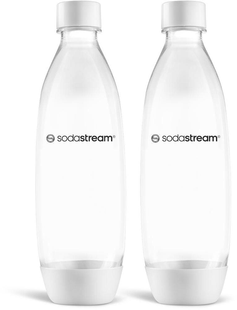 SODASTREAM Fľaša Fuse 2 × 1 l White do umývačky