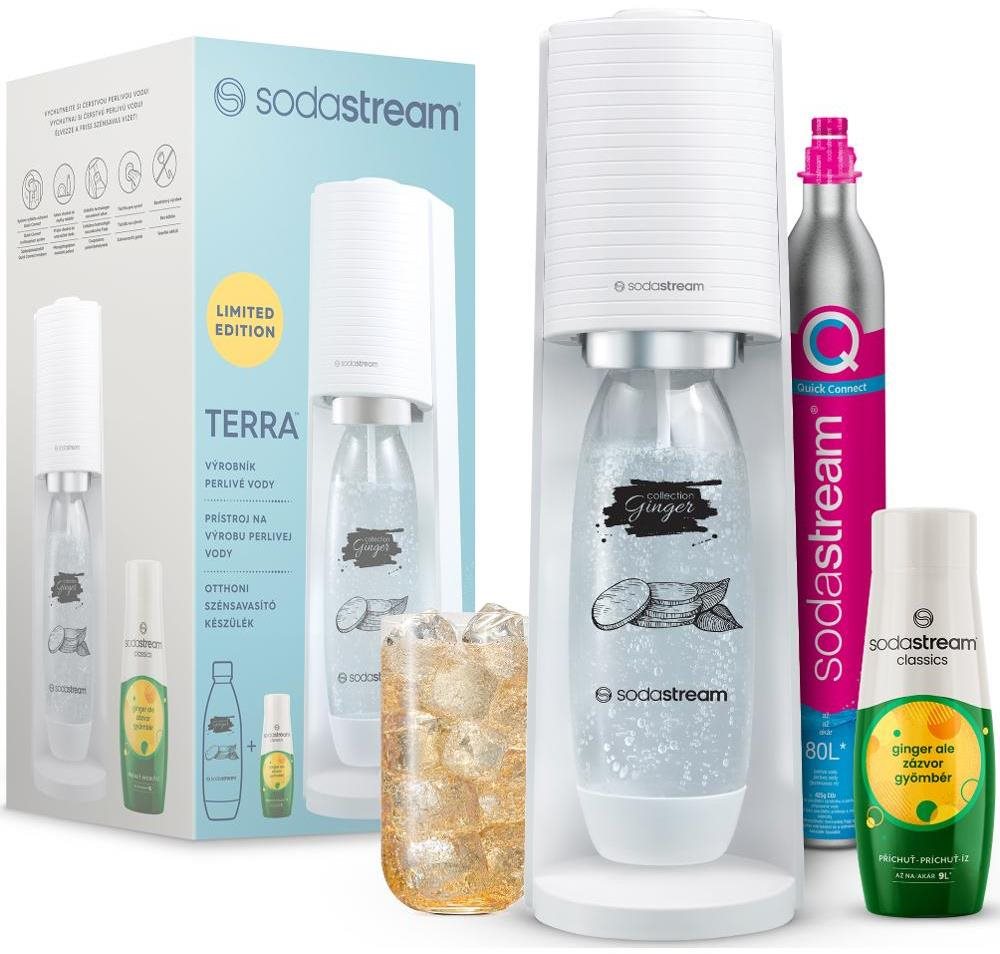 SodaStream TERRA White Ginger Ale Mpack