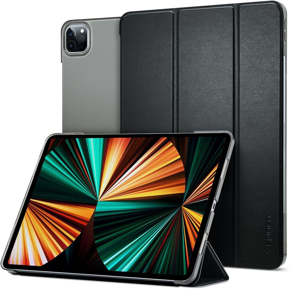 Spigen Smart Fold Black iPad Air 13" M2 2024/M3 2025