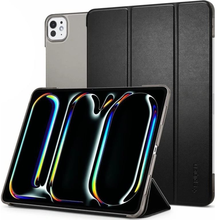 Spigen Smart Fold Black iPad Pro 13" M4 (2024)
