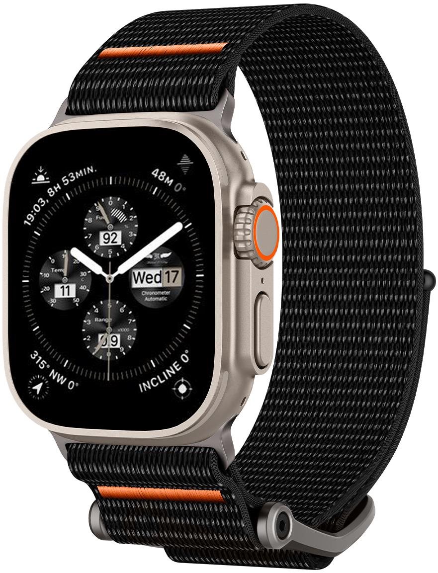 Spigen DuraPro Flex Ultra Band Black Apple Watch 49 mm / 45 mm / 44 mm / 42 mm