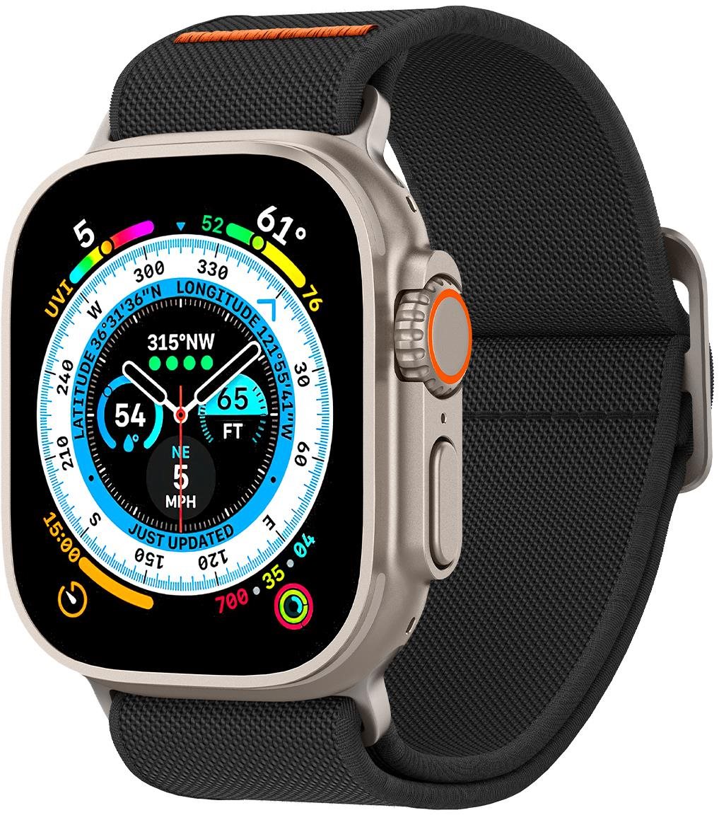 Spigen Lite Fit Ultra Black Apple Watch 49 mm / 45 mm / 44 mm / 42 mm
