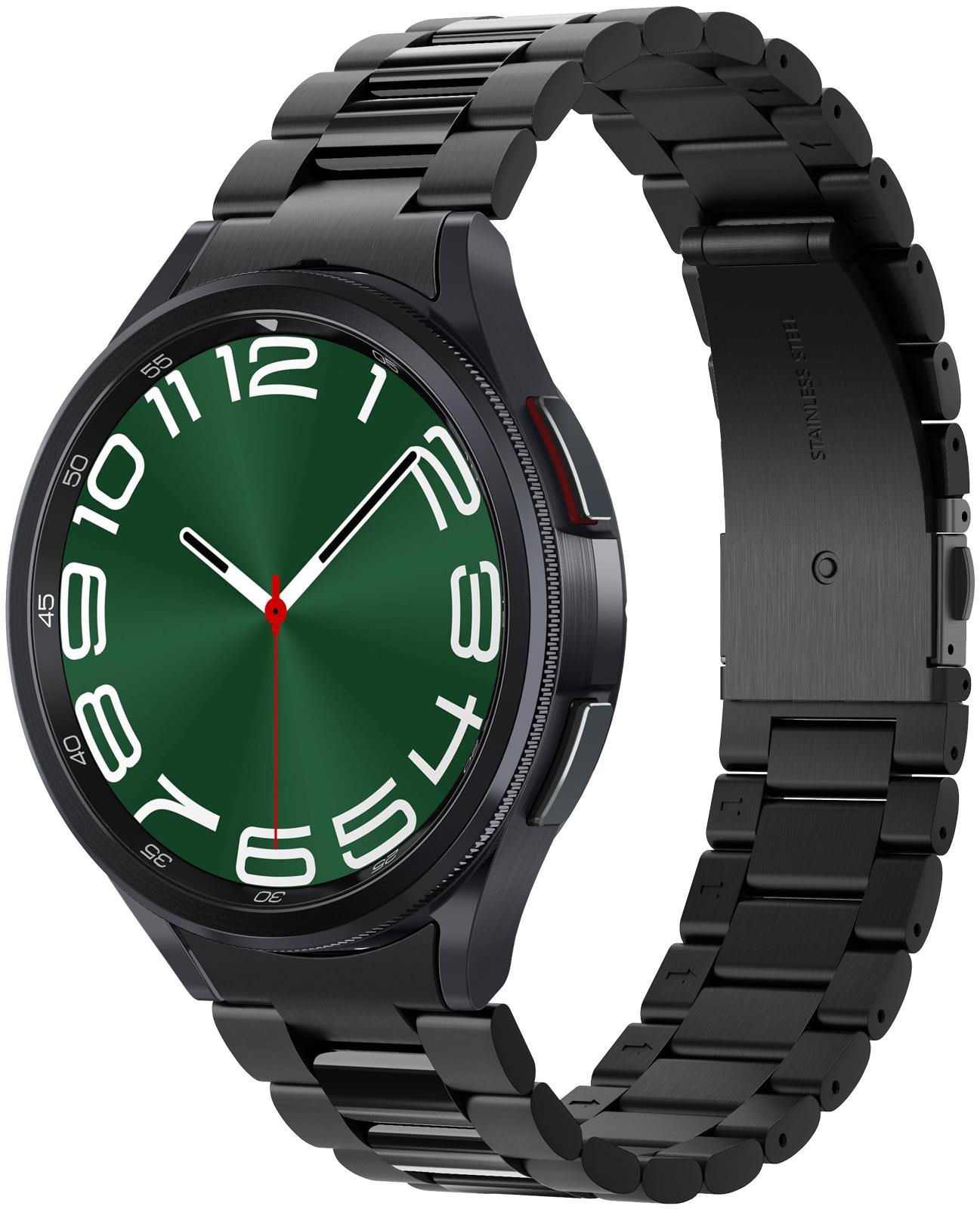 Spigen Modern Fit 316L Band Black Samsung Galaxy Watch6 Classic 47 mm
