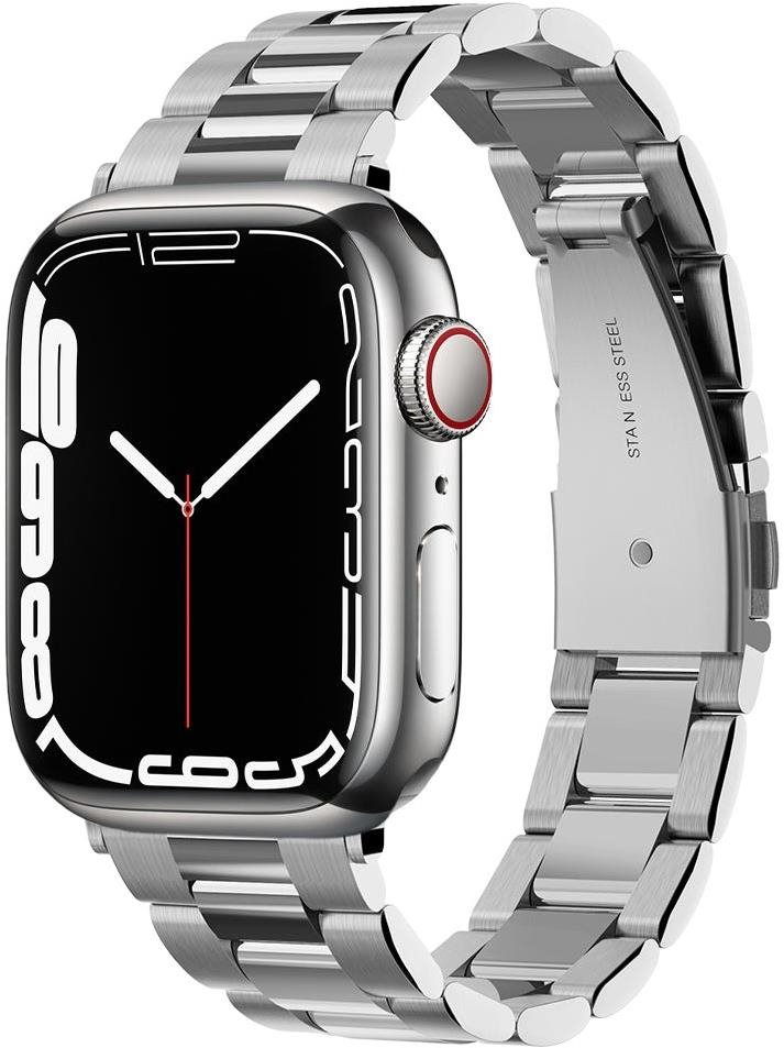 Spigen Modern Fit Watch Band Silver Apple Watch 41 mm/40 mm/38 mm