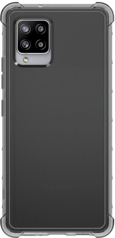 Samsung Polopriehľadný zadný kryt pre Galaxy A42 (5G) čierny