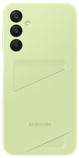 Samsung Galaxy A25 5G Zadný kryt s taškou na kartu Lime