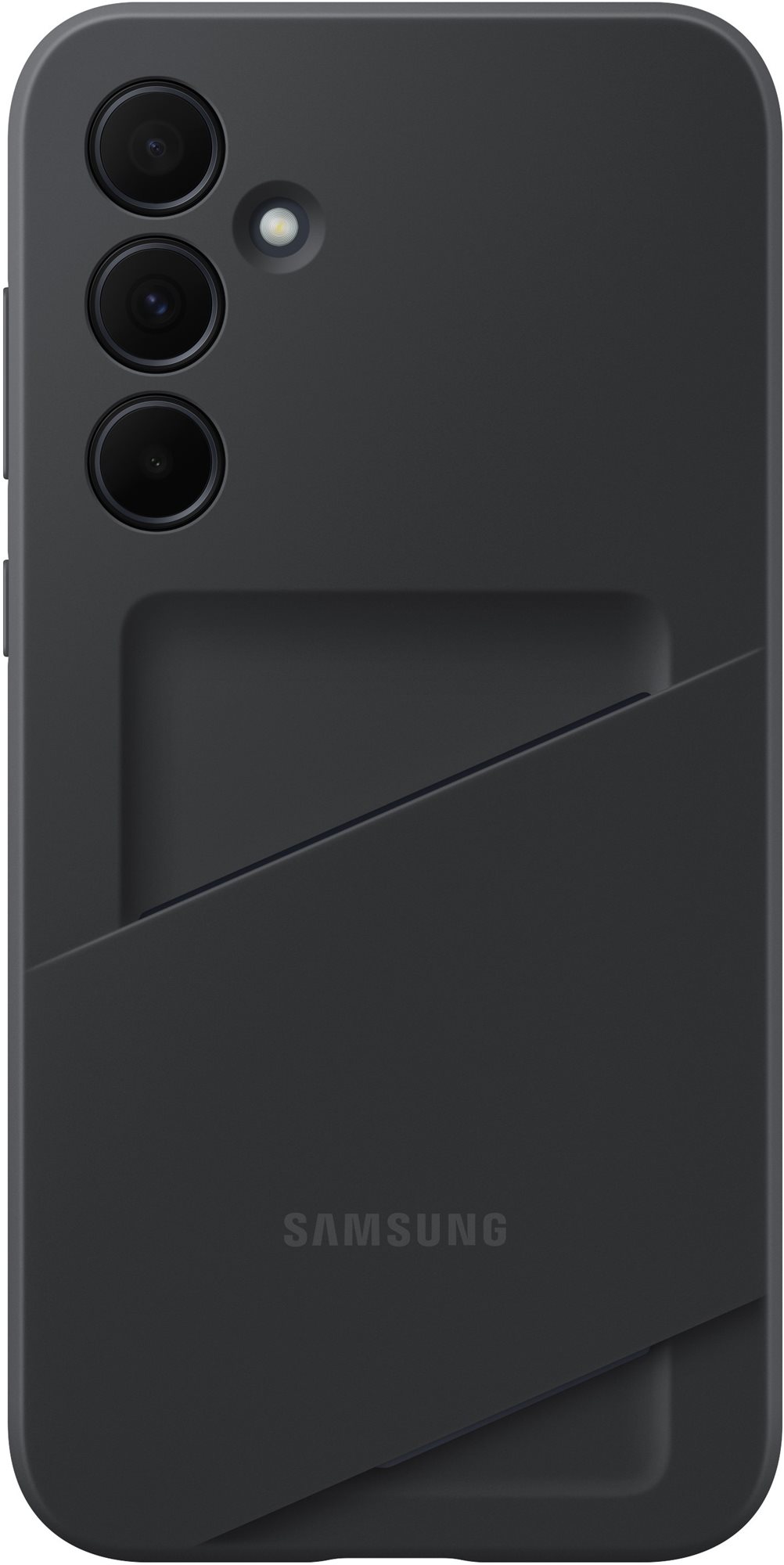 Samsung Galaxy A35 Zadný kryt s taškou na kartu Black