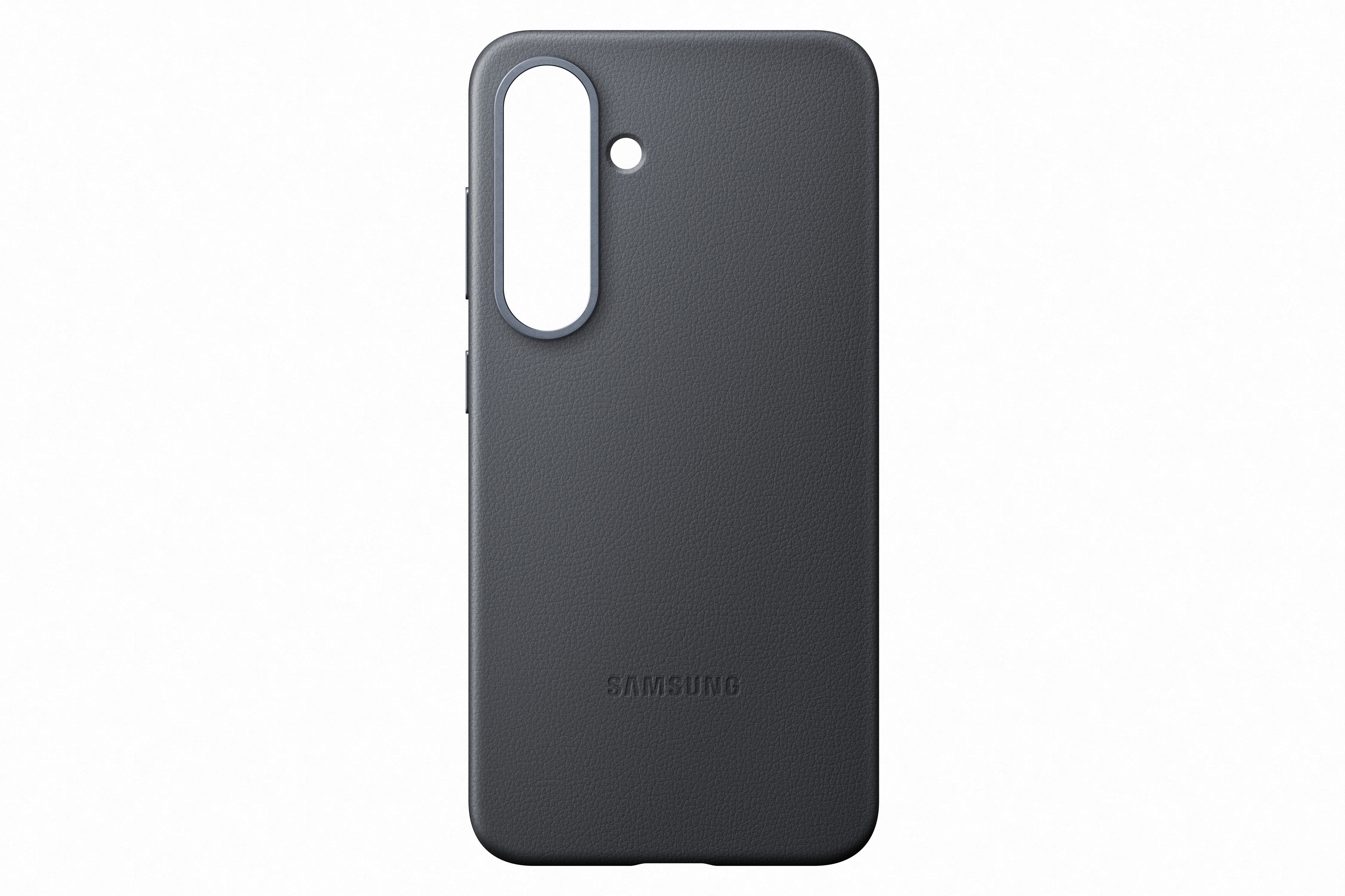 Samsung Galaxy S25 Zadný kryt z vegánskej kože Black