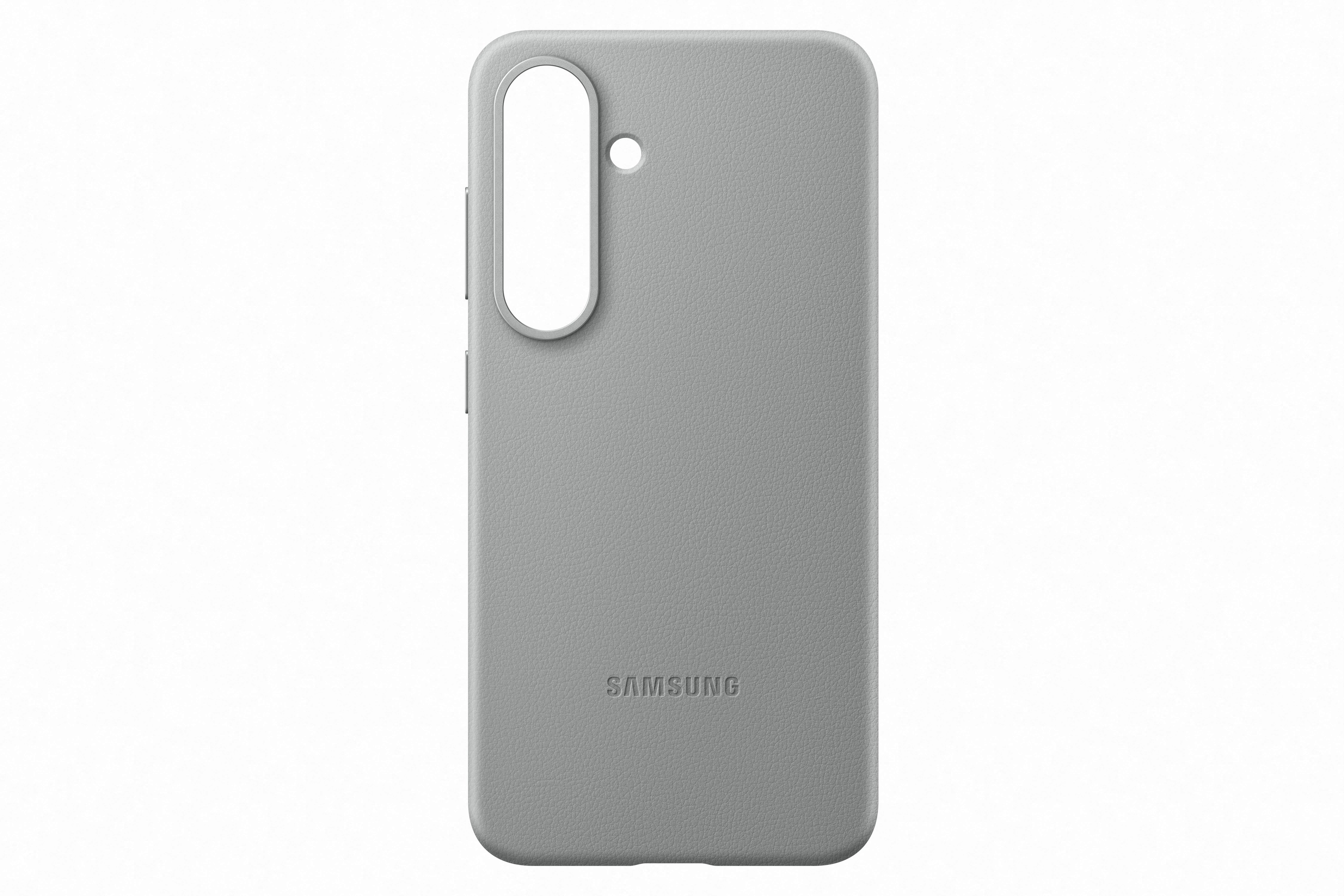 Samsung Galaxy S25 Zadný kryt z vegánskej kože Gray