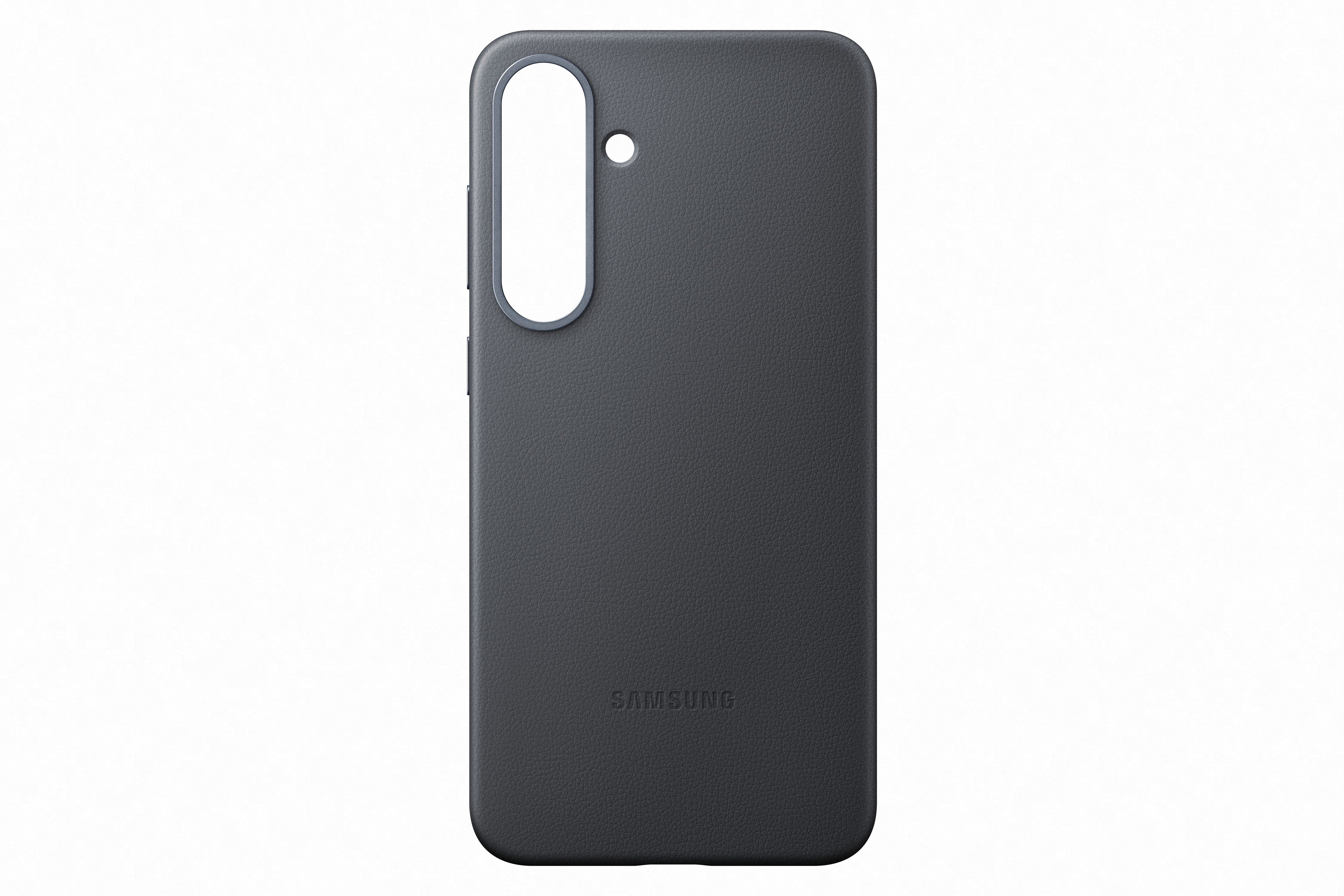 Samsung Galaxy S25+ Zadný kryt z vegánskej kože Black