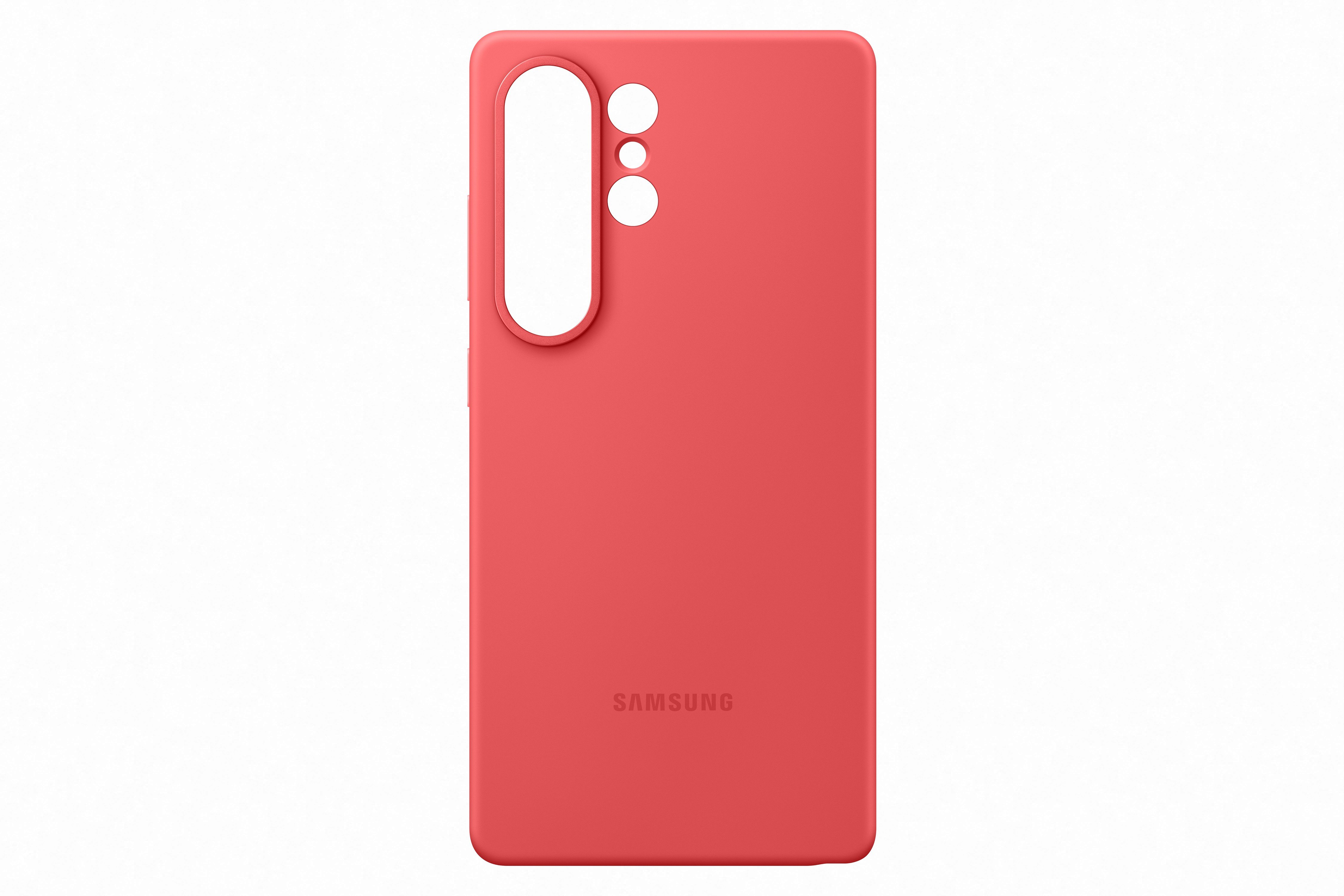 Samsung Galaxy S25 Ultra Silikónový zadný kryt Red