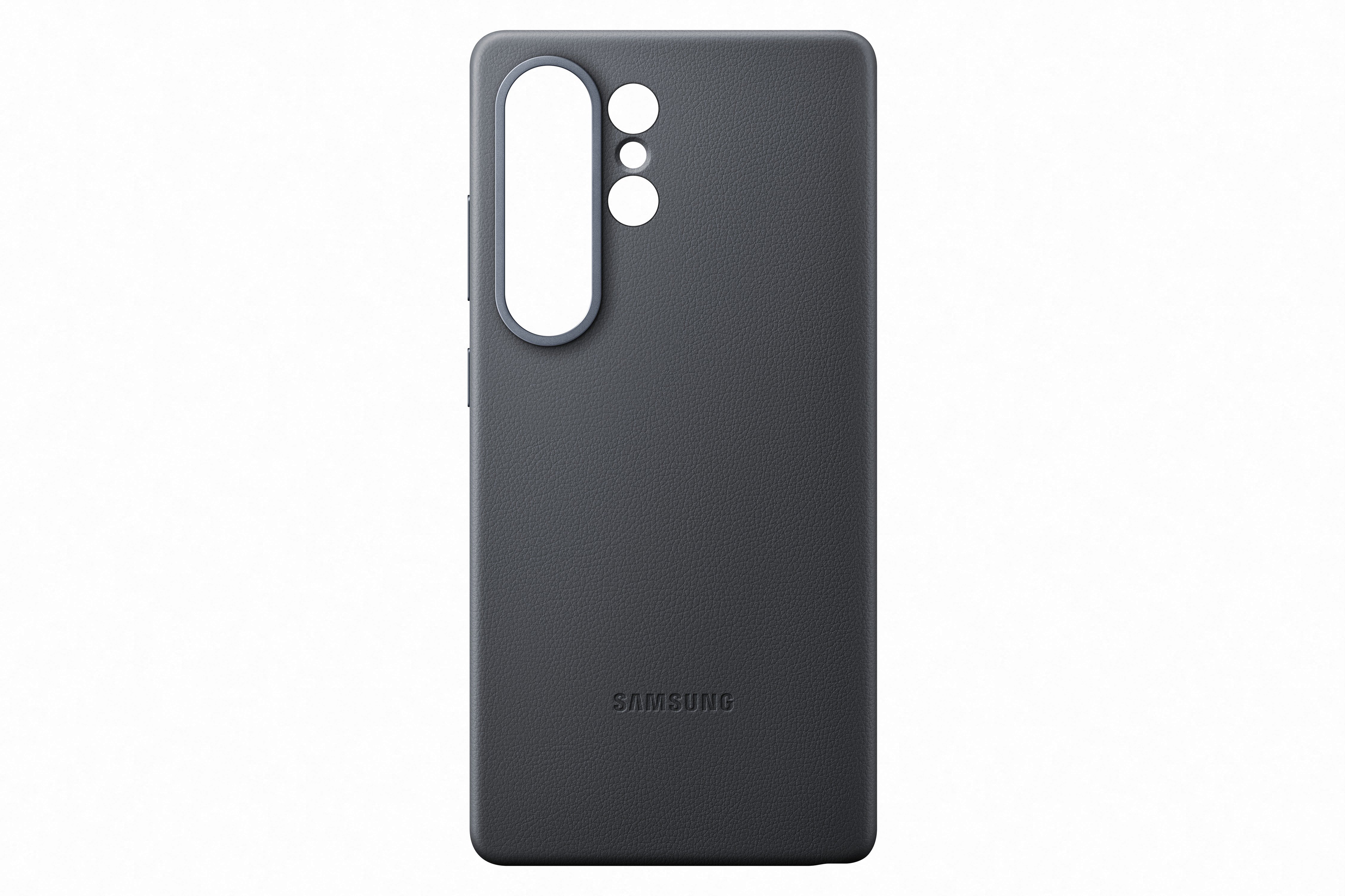 Samsung Galaxy S25 Ultra Zadný kryt z vegánskej kože Black