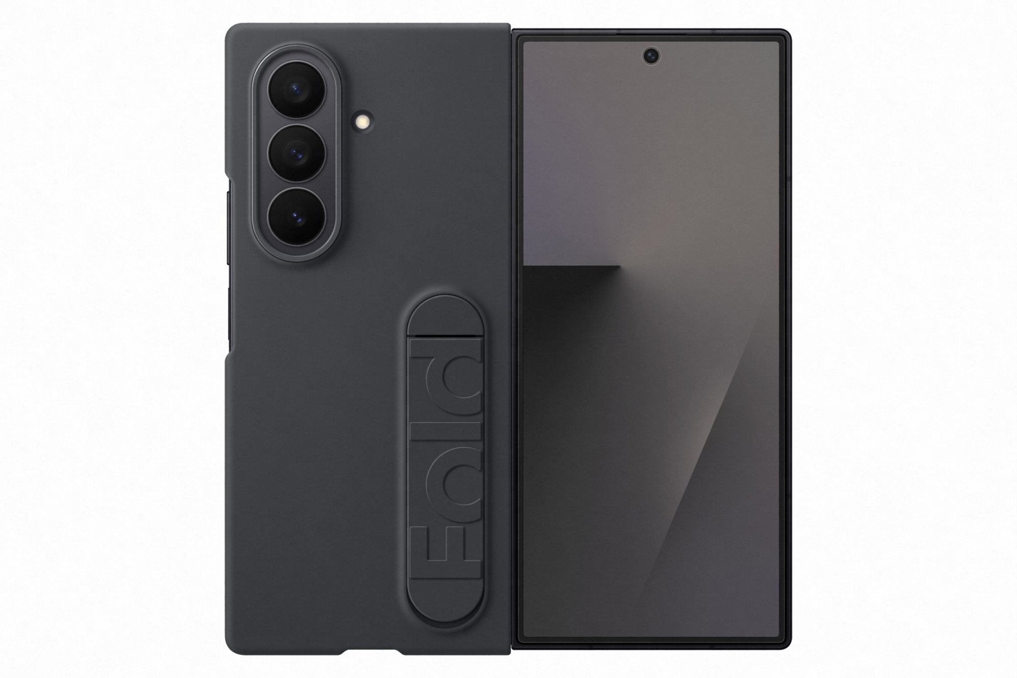 Samsung Galaxy Z Fold7 Silikónový zadný kryt Black