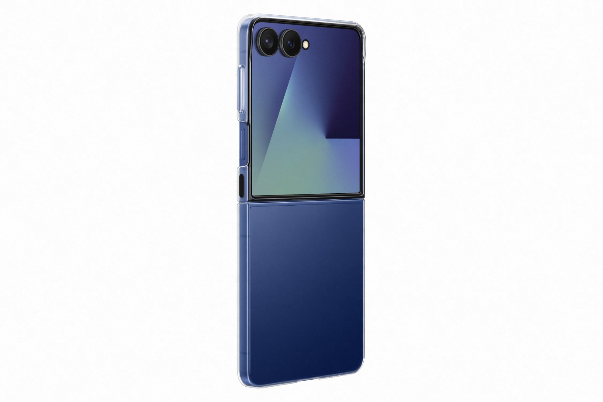 Samsung Galaxy Z Flip7 Priehľadný zadný kryt Transparent